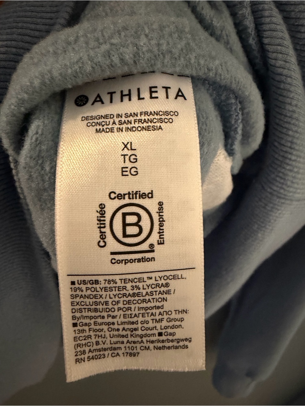 𝅺Athleta Purana Wrap Sweatshirt - Picture 5 of 9